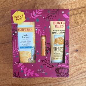Burt's Bees Honey Pot Set - Yellow and Purple